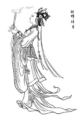 貂蝉拜月