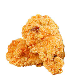 产品实物金黄色肉炸翅