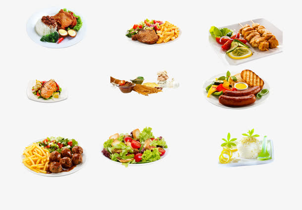 美食免抠图图片素材免费下载_觅元素