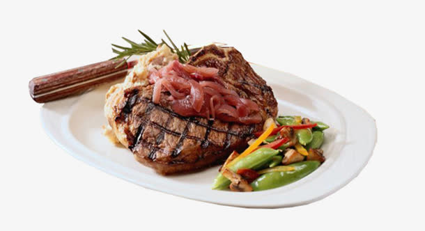 西餐牛排美食素材