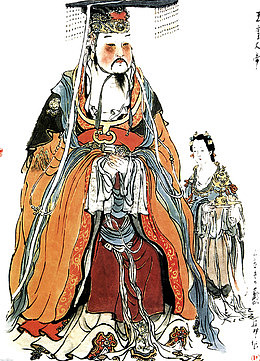 古代帝王肖像