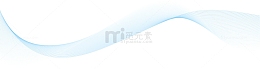 曲线波动线条图