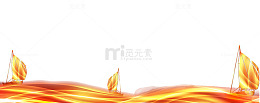 金色海洋帆船