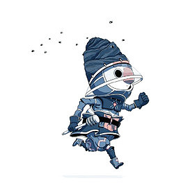 卡通雪人