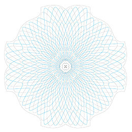 防伪花纹底纹