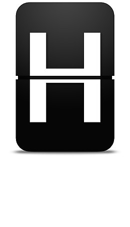 翻牌字母H