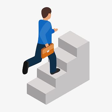 人爬台阶素材_人爬台阶图片元素-觅元素