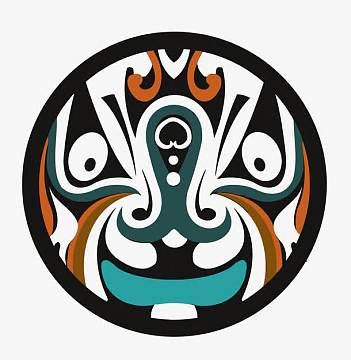 脸谱(1000x448)png卡通戏曲人物矢量图(505x655)png脸谱京剧海报背景