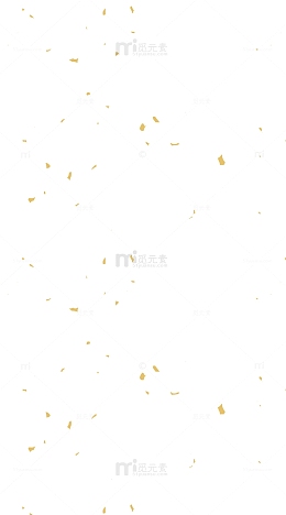 黄色飞溅礼花