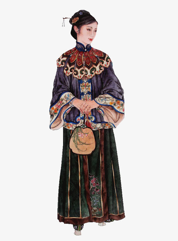 中国古代女子素材免费下载_觅元素