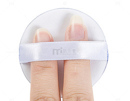 手指上的海绵粉扑