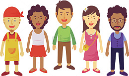 快乐开心的人们