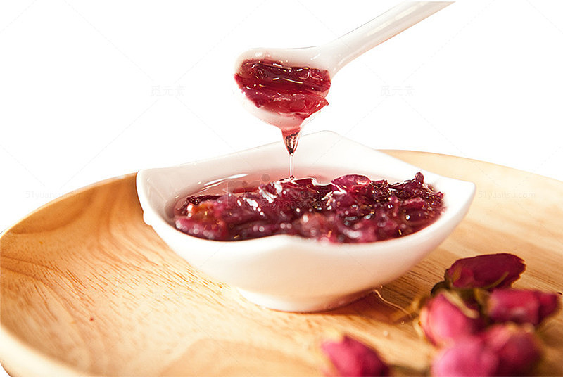 云南 鲜花果酱 玫瑰花酱