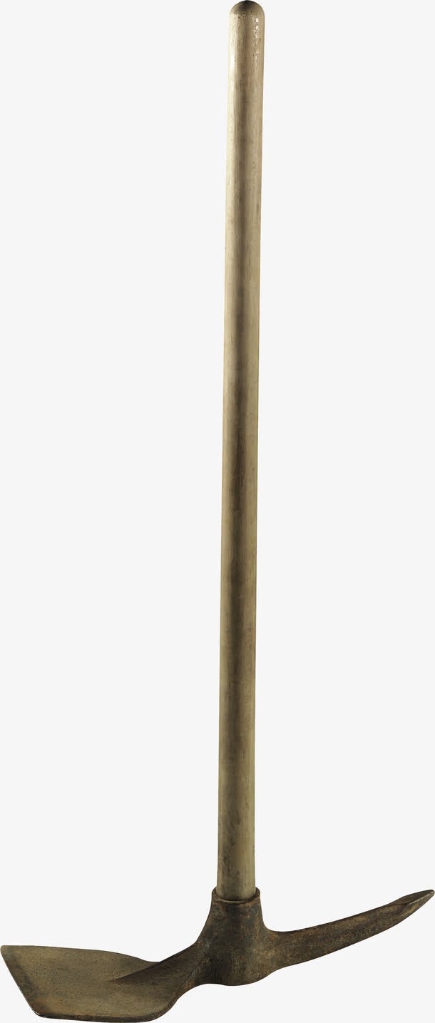 古老的锄头免抠素材免费下载_觅元素51yuansu.com