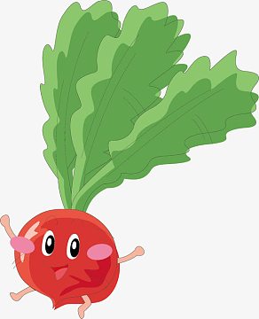萝卜苗卡通简笔画png矢量蔬菜边框aijpg绿色新鲜水果海报背景素材png