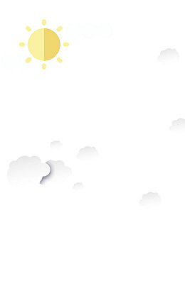 云朵太阳