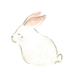 素描小白兔
