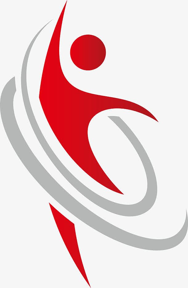 通用运动会会徽小人设计图片