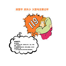 报警早，损失少