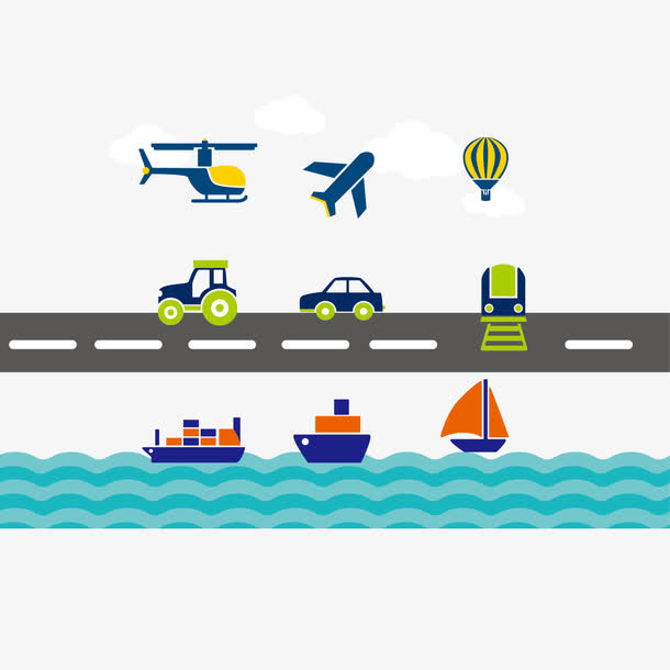 矢量交通工具