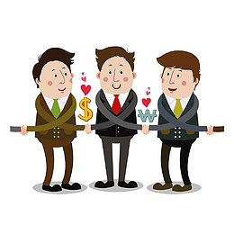 商务卡通插图资源互换