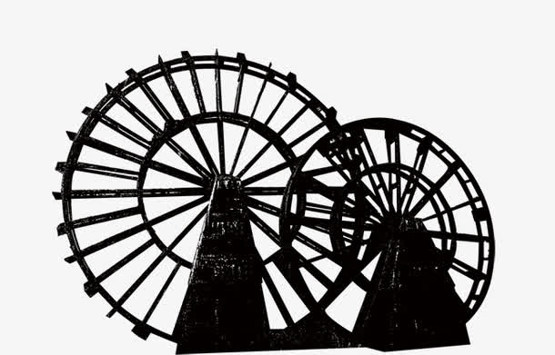 扁平水车免抠素材免费下载_觅元素51yuansu.com