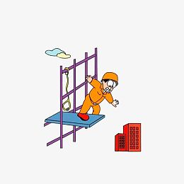 高空作业,请系好安全带