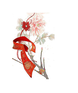 手绘花朵