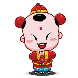 春节吉祥娃娃