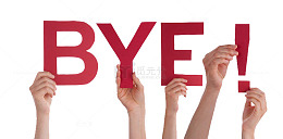 PPT元素goodbye字母