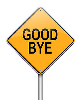 goodbye指示牌