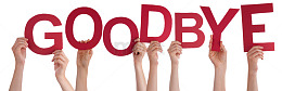 goodbye手举字母