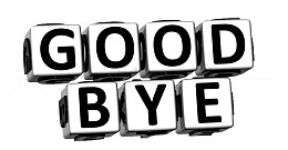 积木字goodbye