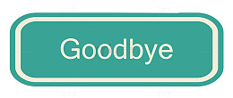 goodbye矢量标签