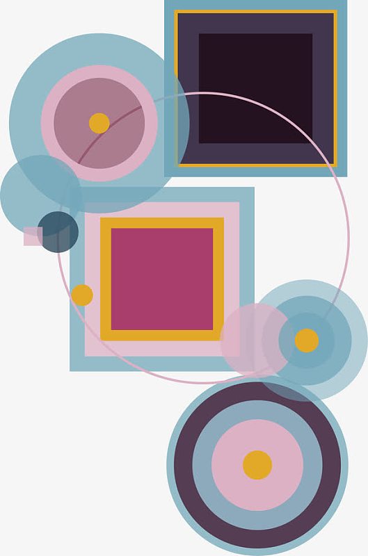 方形方框排列图案