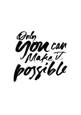 手绘英文字装饰