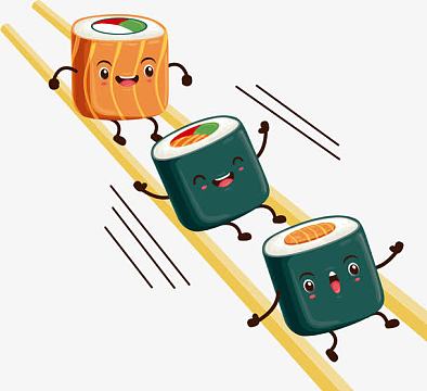 寿司饭团(1601x1462)png2019猪年红色猪剪纸素材(1500x1500)png卡通