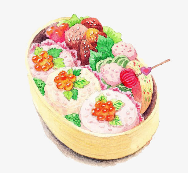 关键词 : 彩铅,饭团,食物,韩式,水彩,卡通,手绘,装饰,彩色[声明] 觅