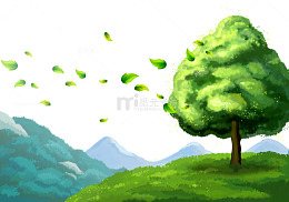 自然风景插图
