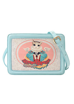 蓝色动物女包可爱