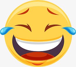 emoji精致笑脸卡通表情(2500x2500)ai透明png下载斜眼笑大黄脸(1000x