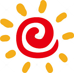 手绘太阳