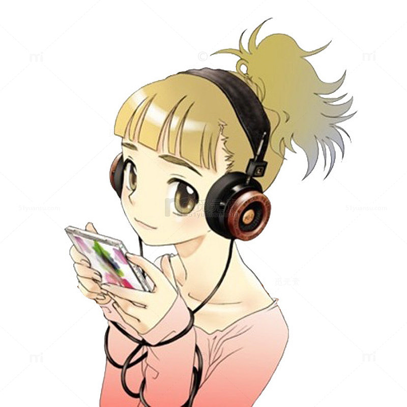 玩手机的女孩