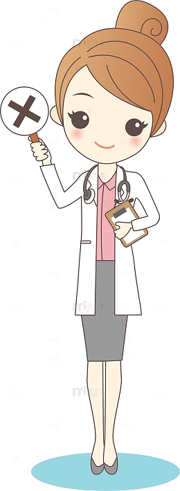 卡通美丽女医生