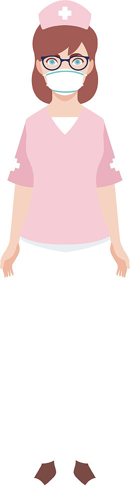 卡通女医生