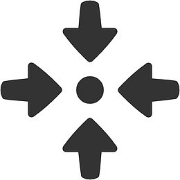 收集箭头图标