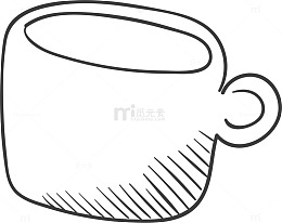 手绘杯子
