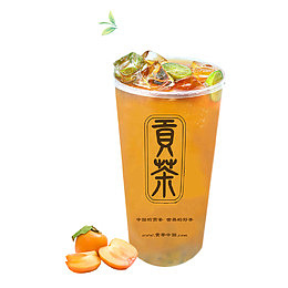 果味奶茶店宣传单