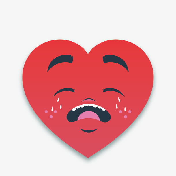 爱心哭泣