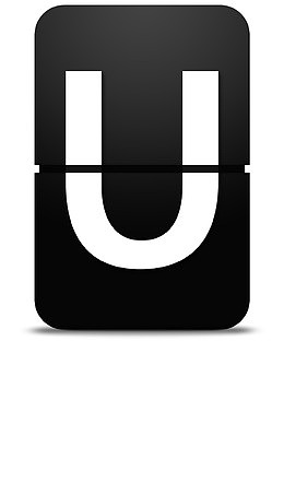 翻牌数字U